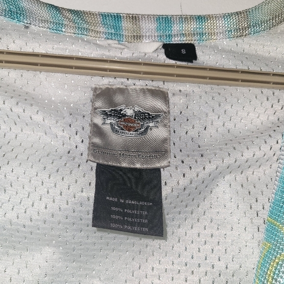 Harley Davidson Mesh Riding Jacket Size Small - Picture 7 of 7